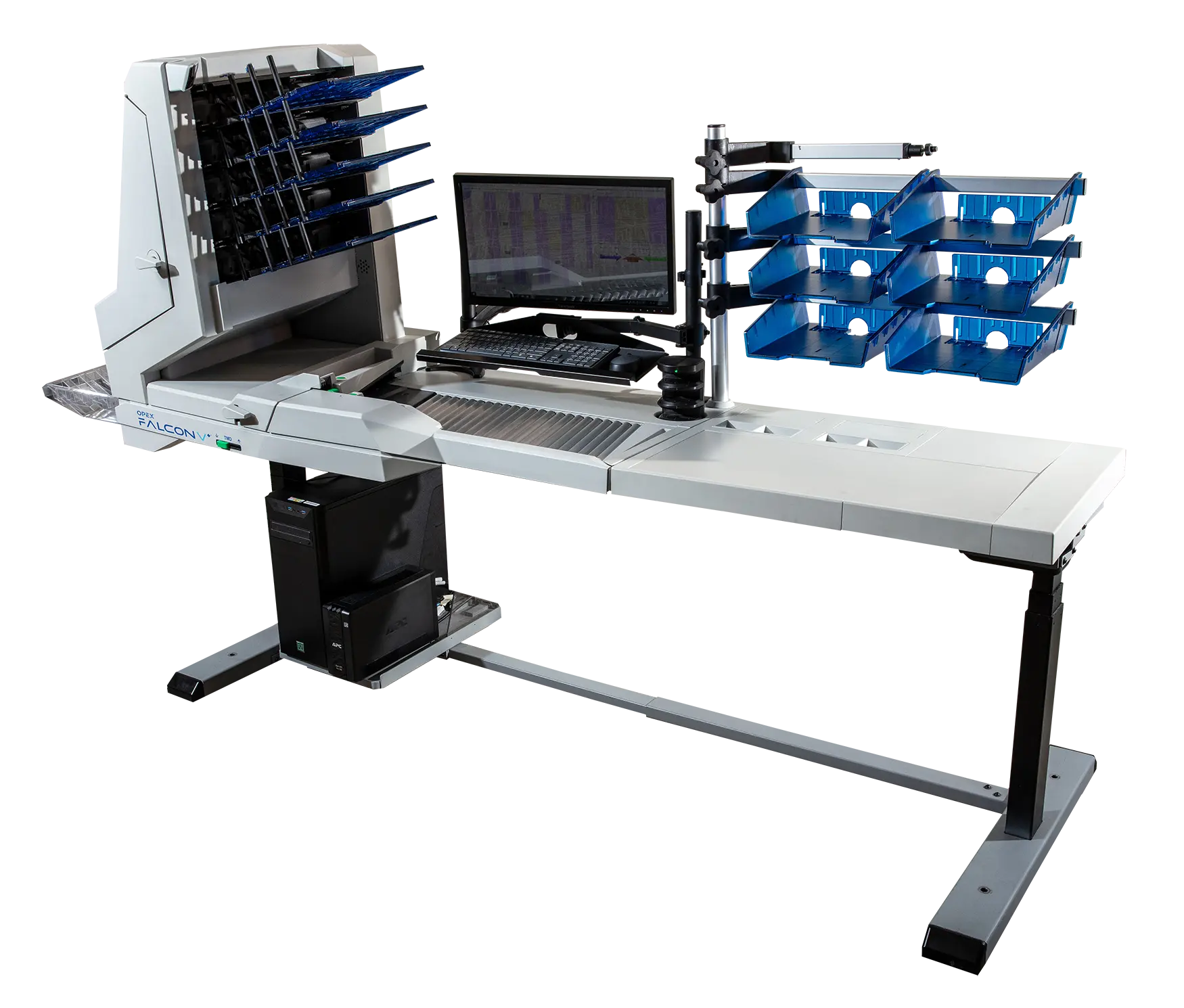 OPEX FalconV+ Scanner ohne integrierten Brieföffner